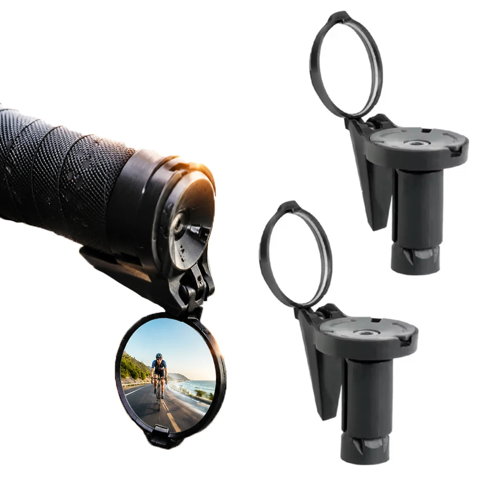 Mirror Handlebar Convex - Bicycle Rearview Mirror Bike Handlebar End