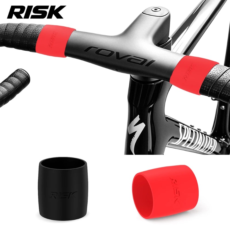 Cycling Loop - Silicone Handlebar Tape Fixing Rings, High‑Elastic