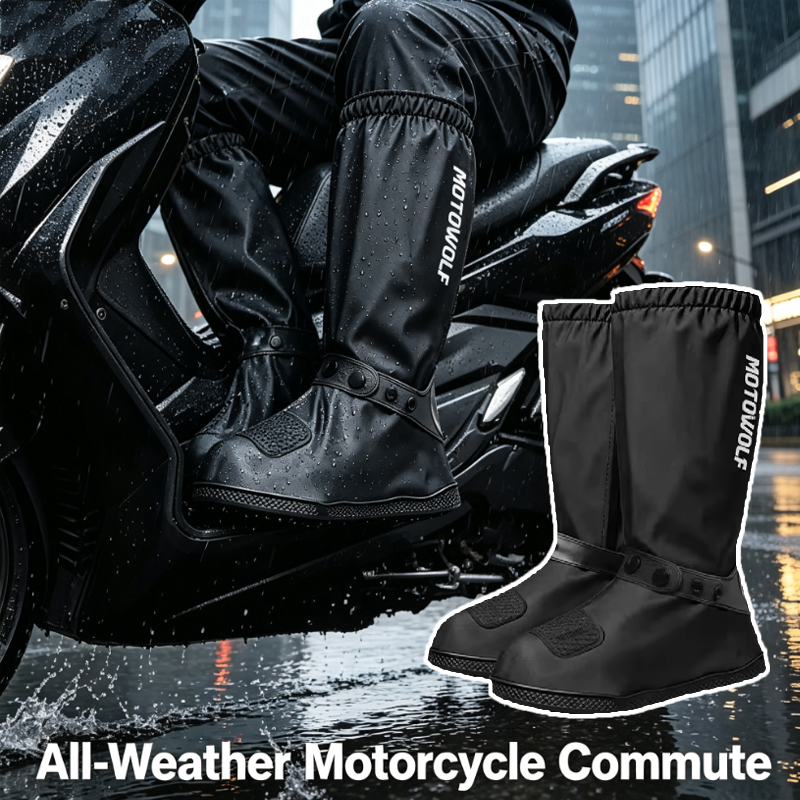 Outdoor commuting Tube Rain Sh - Cycling Commute Shoes 评论和价格