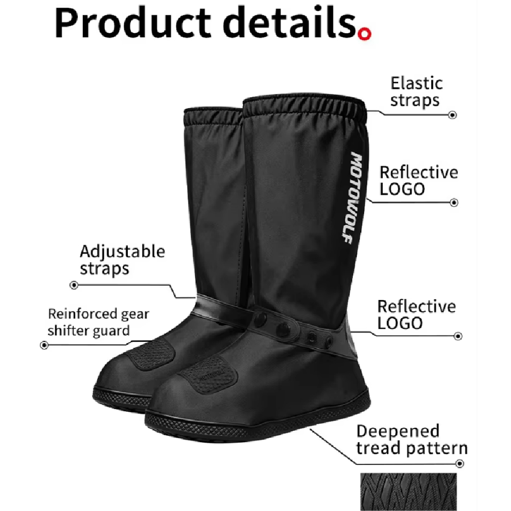 Outdoor commuting Tube Rain Sh - Cycling Commute Shoes 评论和价格