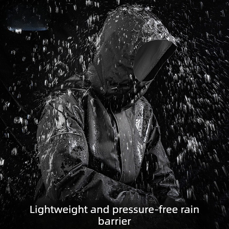 Motorcycle Rain Suit Waterproo - Cycling Commuter Rain Jacket 评论和价格
