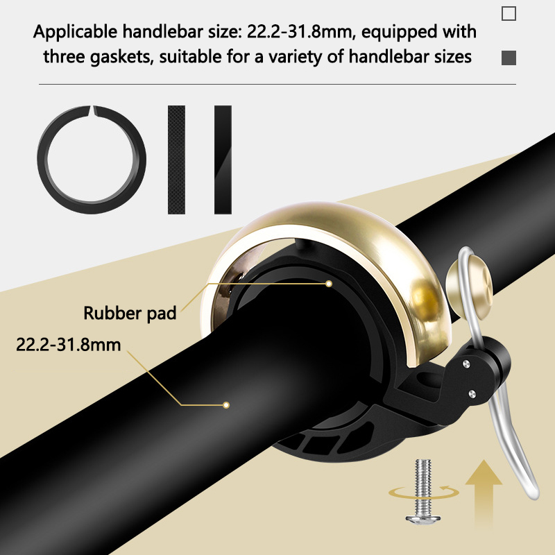 Bike Bell for Adults Kids–Bicy - Bell Handlebar Ring 评论和价格