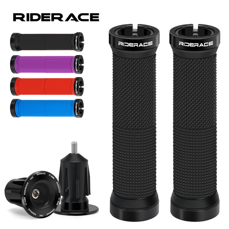 1Pair Bike Grip With End Cap F - Bell Handlebar Ring 评论和价格