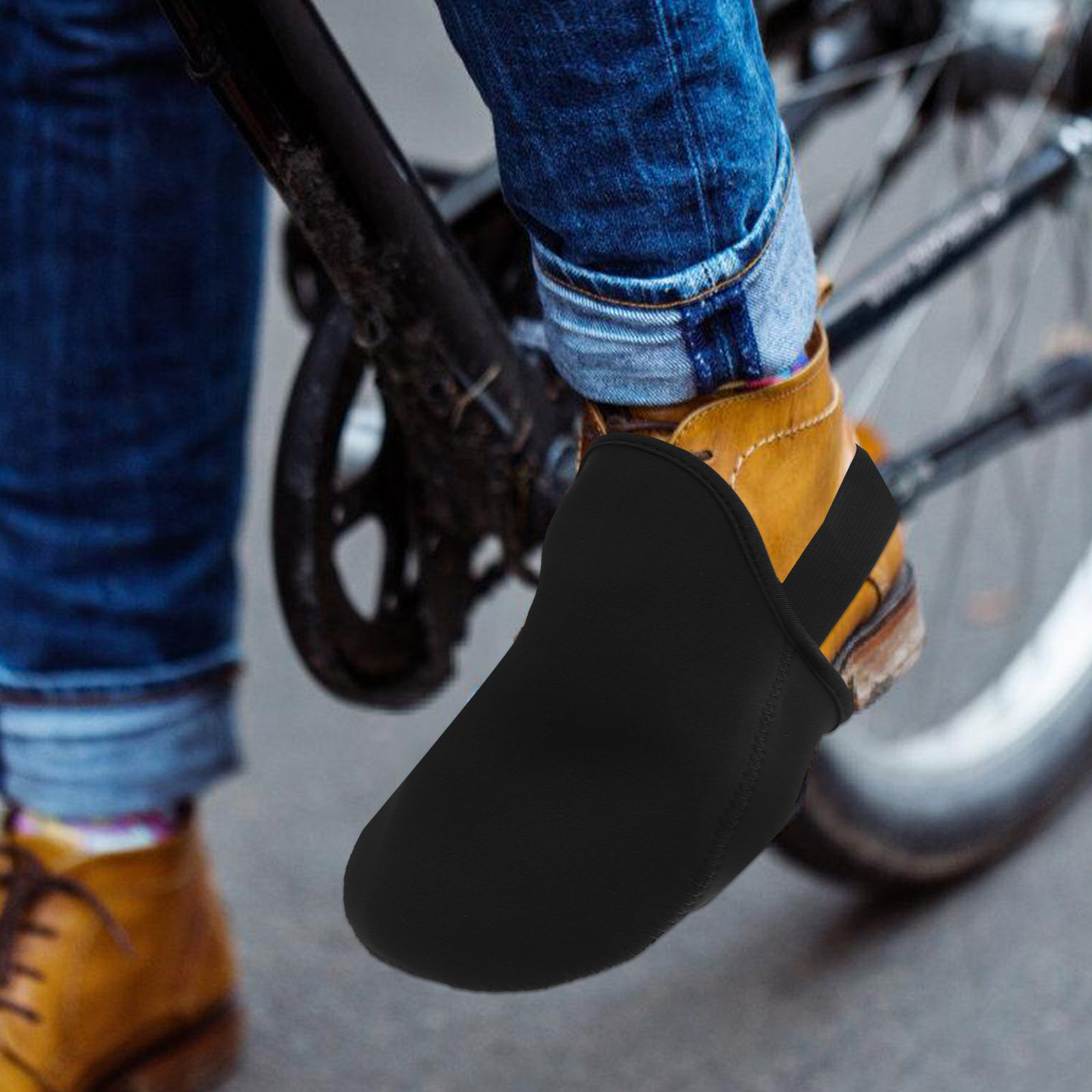 2Pcs Cycling Shoe Covers Half  - Commuting With Road Bike 评论和价格